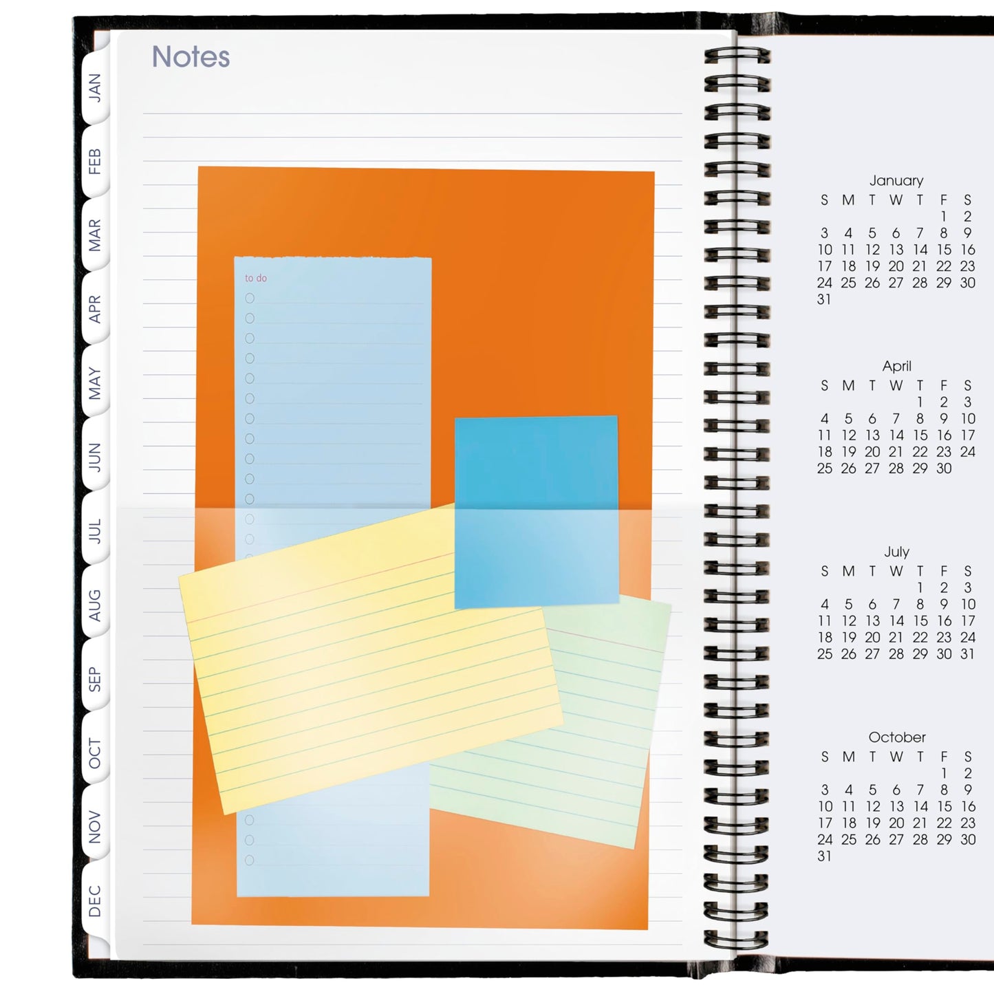 AT-A-GLANCE 2026 Planner, Monthly, 8" x 11.75", Large, Hardcover, DayMinder, Black (G470H0026)