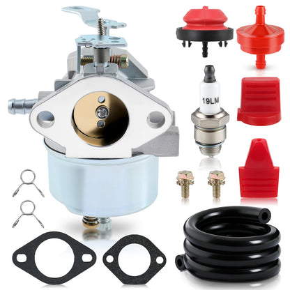 632370A Carburetor Compatible with Tecumseh 632334A 632234 HM70-80 HMSK80 HMSK90 Engines Carb with Gasket