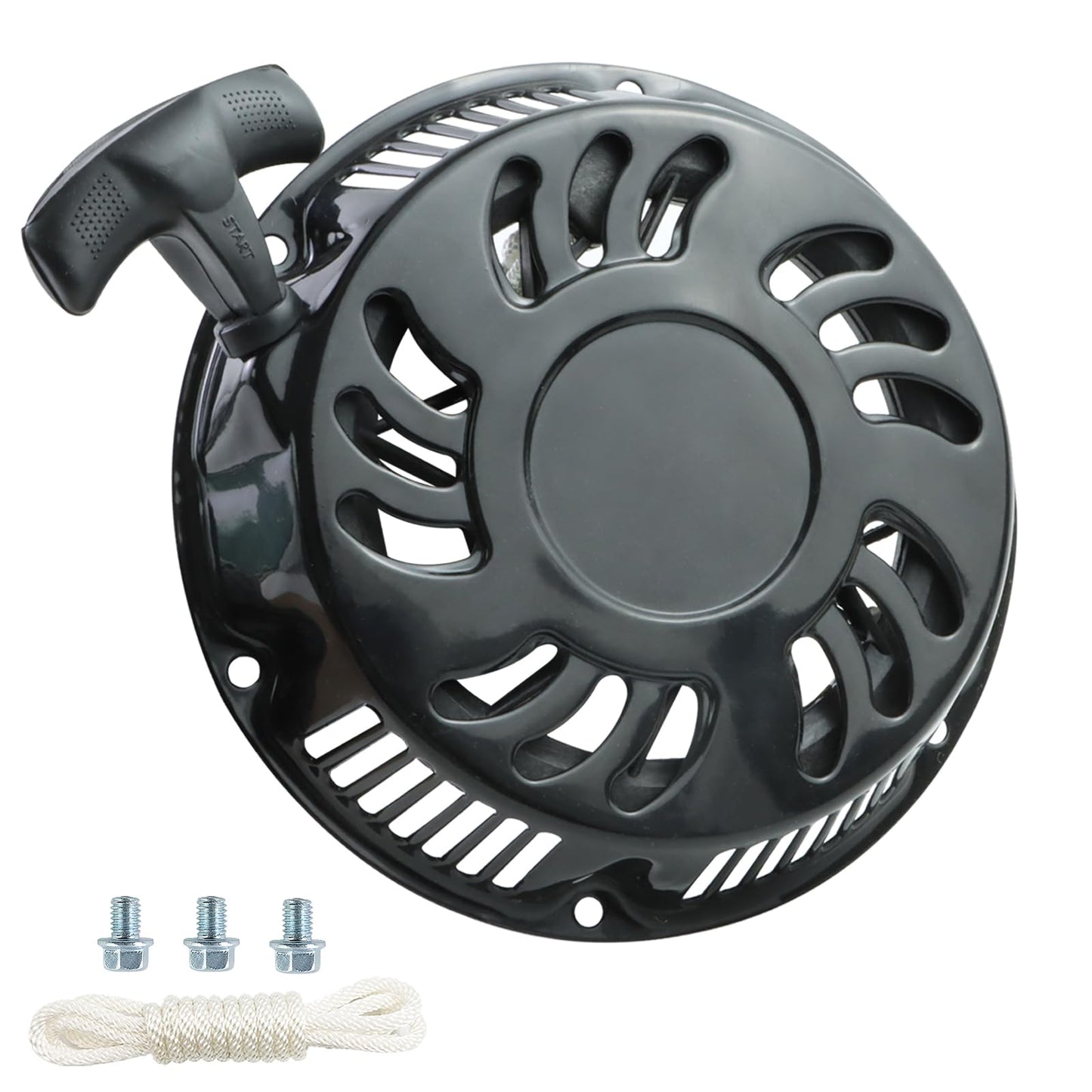 WOTIAN 420cc Recoil Starter Assembly for Predator Pull Start 13hp Engine Replacement Parts 60340/60349 for Pressure Washers/Water Pumps/Blowers/Generator