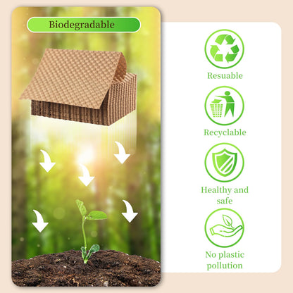 Bubble Paper Wrap 12in*98ft, Eco Cushioning Wrap, Alternative to Plastic Bubble, Packing Supplies for Moving Shipping and Storing Delicate Items