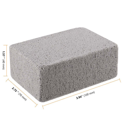 SEUNMUK 10 Pack Grill Stone Cleaning Brick Block, 3.9x2.8x1.6 Inch Gray Pumice Grill Cleaning Stone, Grill Clean Brick for Removing Stains, BBQ Grill