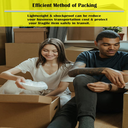 50Pcs 8 x 10 Inch Bubble Out Bags, Double Walled Wrap Pouches Protective Cushioning Bubble Pouch for Shipping, Storage, Mailing Packing fragile item and Supplies Dishes Glass Plates Packaging