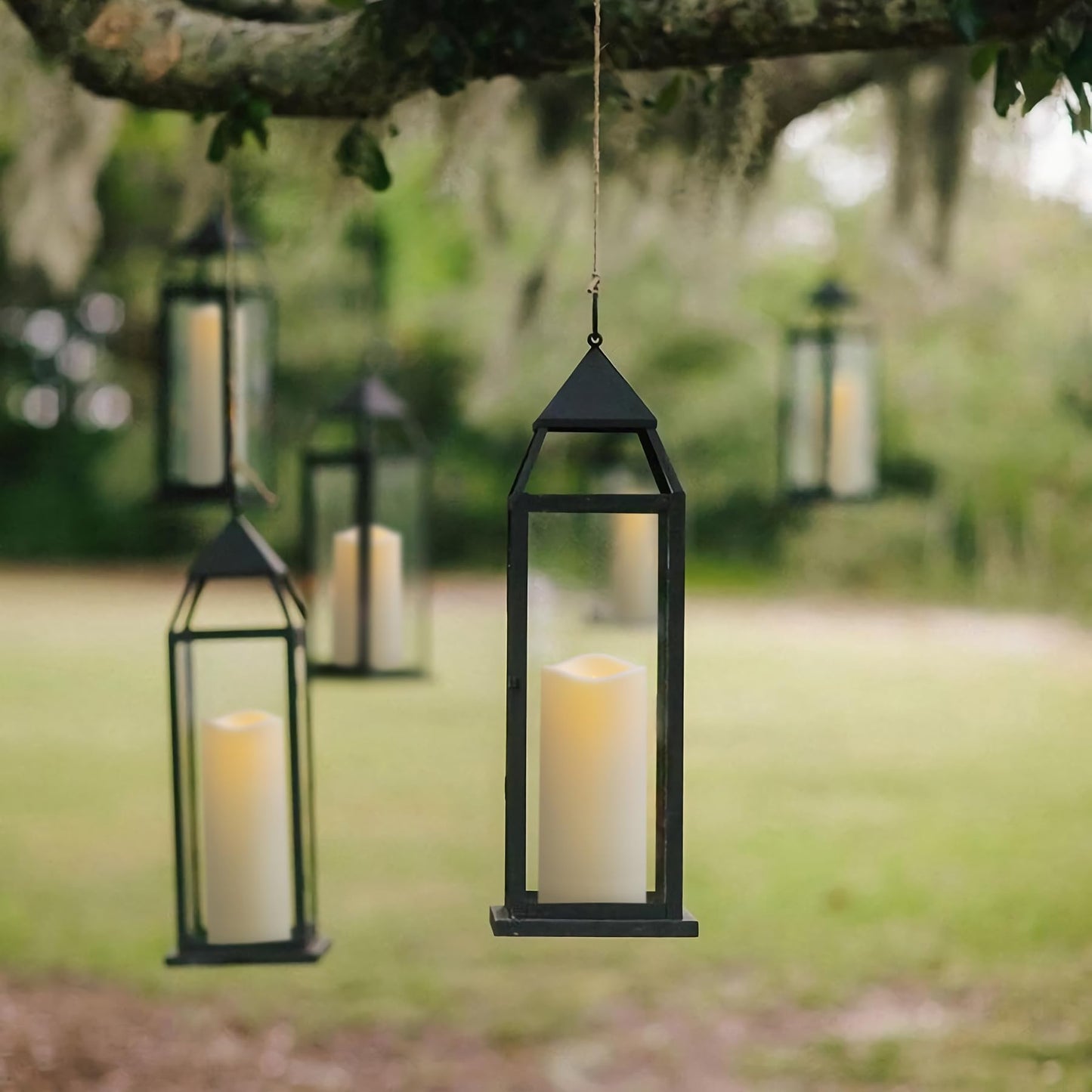 Yeelida Waterproof 8pcs Flameless LED 2.2" x4" 4" 5" 5" 6" 6" 7" 7" Candles with 2 Remotes & Daily Timer, Battery Operated Fake Exterior Ivory Plastic Long Lasting Pillar Candles for Outdoor Use