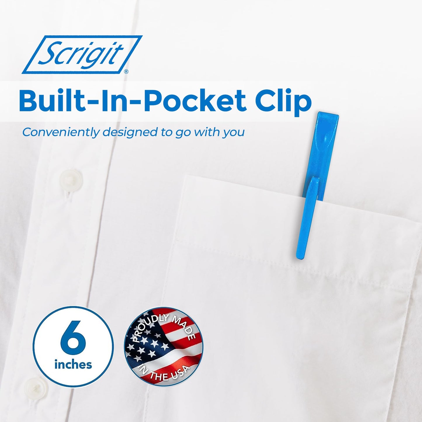 Scrigit Scraper No-Scratch Plastic Scraper Tool, 5 Pack - The Handy Multi-Use Scraping Tool for Removing Food, Labels, Stickers, Paint, Grease - Easy to Hold, Reaches Tight Spaces and Crevices