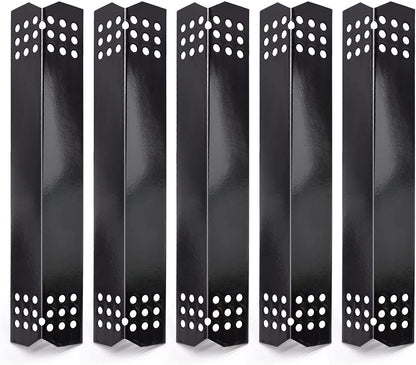 Criditpid Barbecue Heat Shield Replacement for Nexgrill 720-0882A 720-0896 720-0830H 720-0783E, Grillmaster 720-0697 720-0737, Members Mark 720-0830F, Porcelain Steel Burner Cover.(5 Pack)