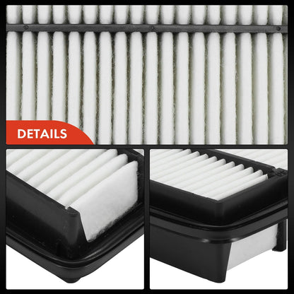 A-Premium Engine Air Filter Compatible with Mazda 3 2004-2013, 3 Sport 2009-2013, 5 2006-2010 2012-2017, 2.0L 2.3L 2.5L