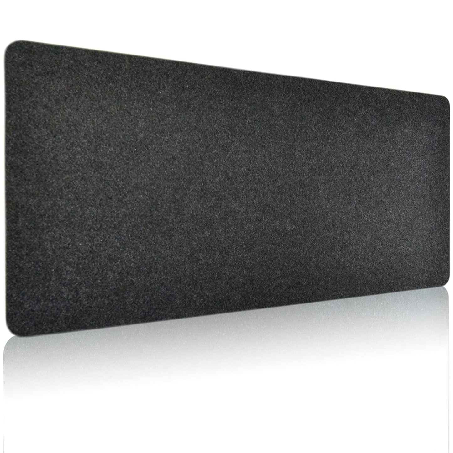 DAWNTREES Desk Mat, Felt Desk Pad,40''x16'' Large Full Mouse Pad, Keyboard Mat,100X40cm Desk Pad Protector for PC,Computers, Laptops, Office and Home (Dark Gray)