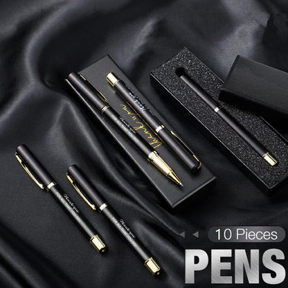 10/20/40 Sets Inspirational Thank You Gifts Employee Appreciation Gifts Bulk Ballpoint Engraved Business Pens with Gift Boxes (THANK YOU FOR ALL THAT YOU DO, 10)
