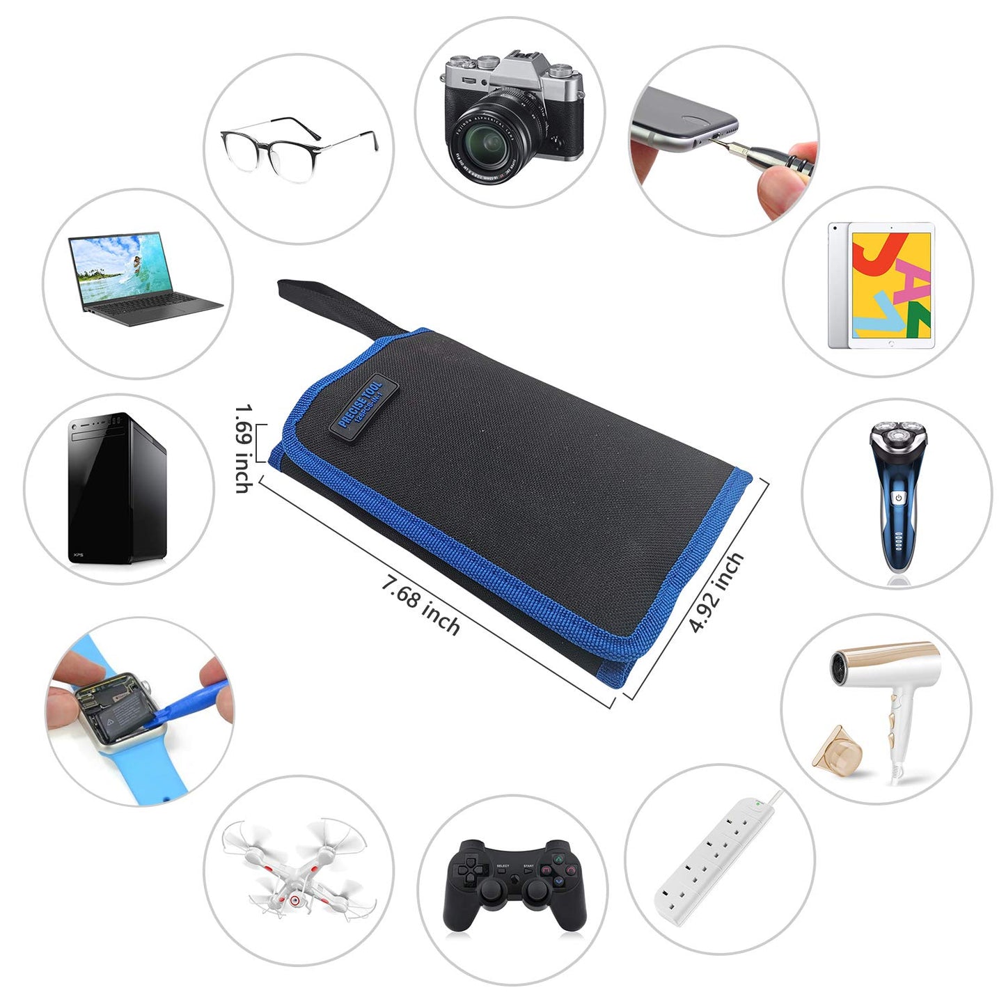 oGoDeal 133 in 1 Electronics Precision Screwdriver Set, Magnetic Screwdriver Set Electronic Repair Kit for Computer, Laptop, iPhone, MacBook, PC, Tablet, PS4, Xbox, Nintendo, Game Console