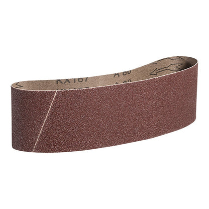 Mercer Industries 107080 Aluminum Oxide Premium Sanding Belts (10 Pack), 3 x 24"