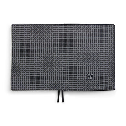 TRU RED Large Flexible Cover Ruled Journal - Black
