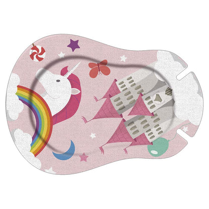 Ortopad® Bamboo for Girls, Adhesive Eye Patches, 30/Pack, Regular Size - Fairies, Rainbow Stars, Fantasy