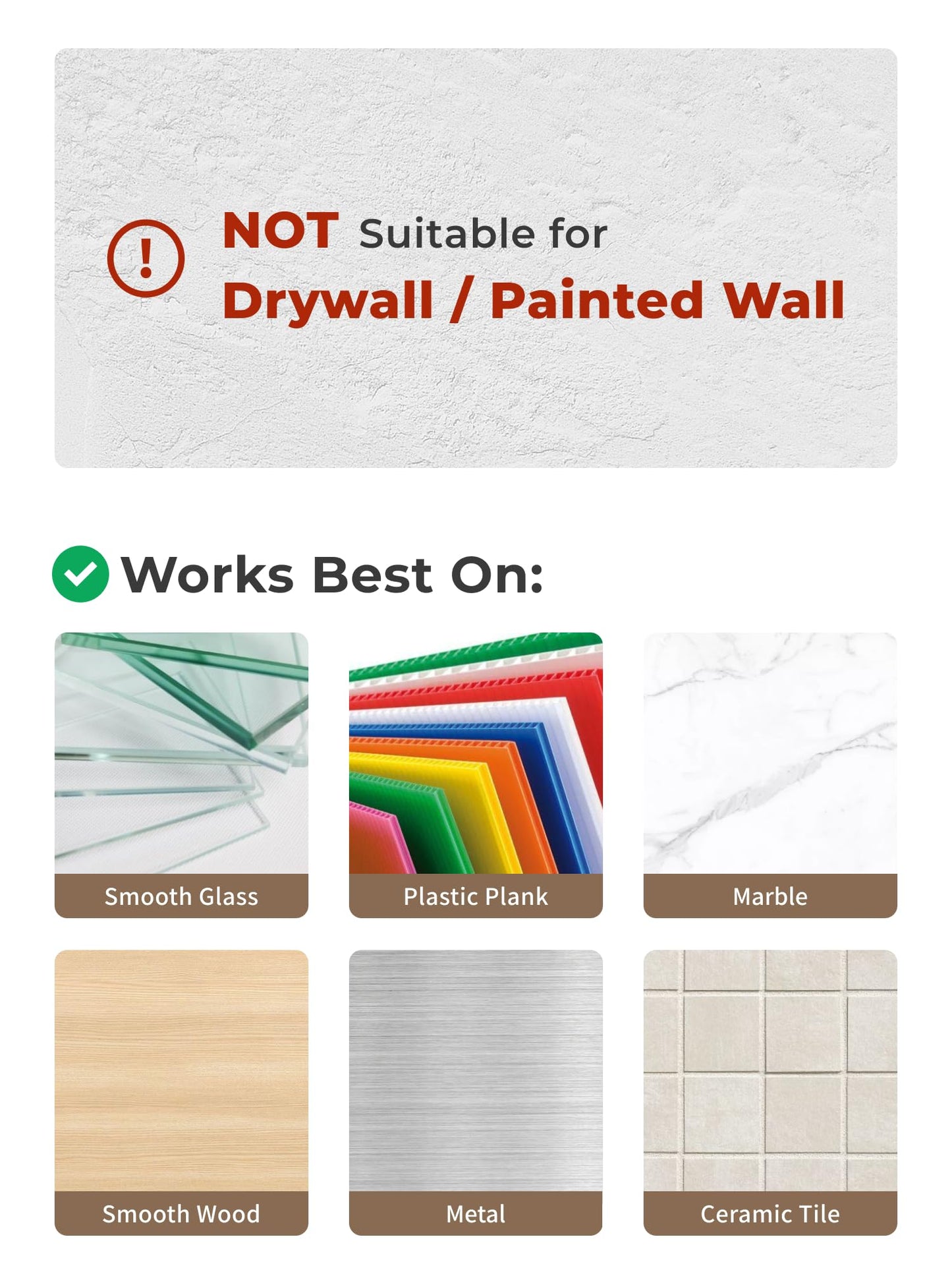 Square Self Adhesive Towel Hooks - 6 Pack White Stylish Hooks for Hanging Towels, Robes, Hats, and Keys in Bathrooms, Closets, Cabinets, and Behind Doors