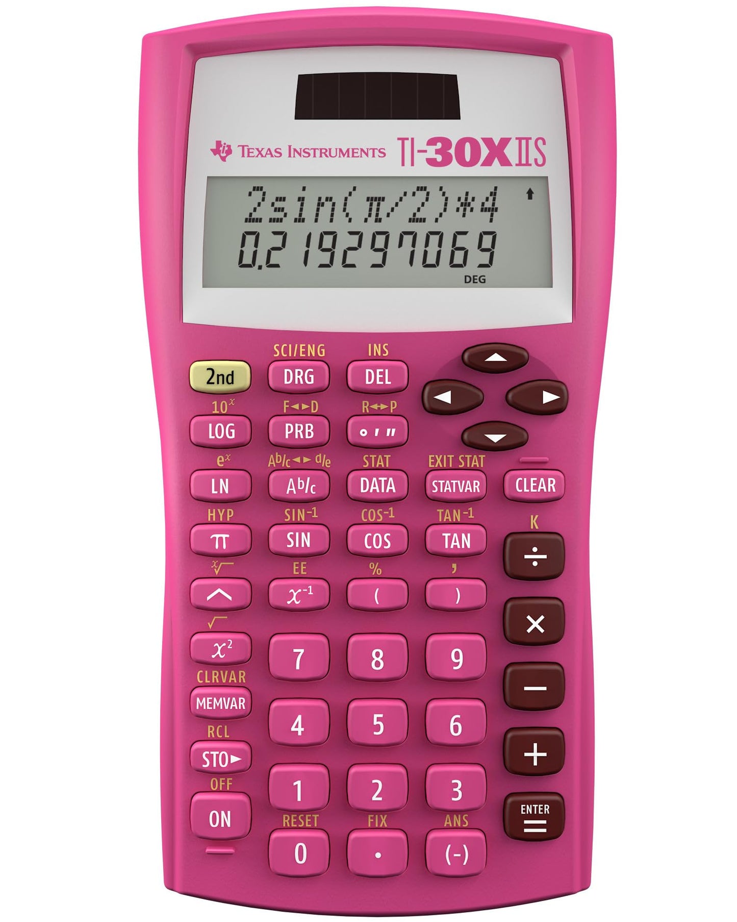 Texas Instrument Scientific Calculator, Pink