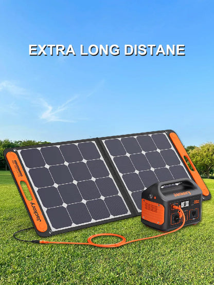 16.4 FT / 5 Meter 14AWG DC Extension Cable for Solar Panel Compatible with Jackery SolarSaga 100W/200W Solar Panel for Jackery Portable Power Station