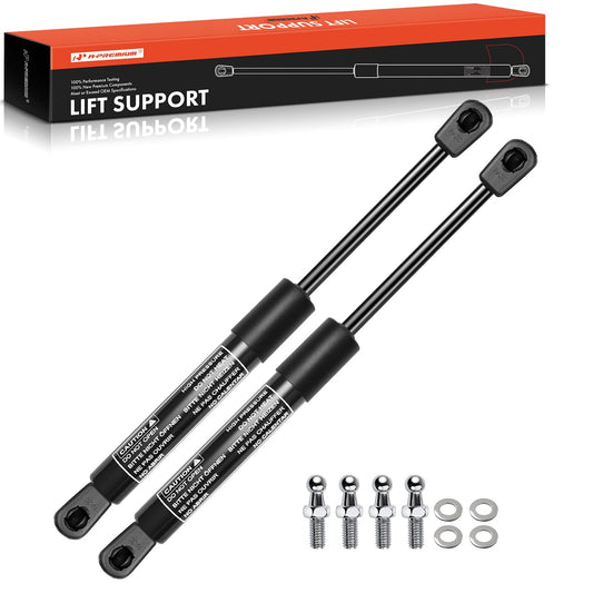A-Premium 10 inch 80lb 10" Lift Supports Gas Prop Spring Shock Struts Replacement for Toolbox RV Camper Tonneau Cover Cabinets Sliding Window Storage Bed Bench Lids Basement Door Boat Hatch 2-PC Set