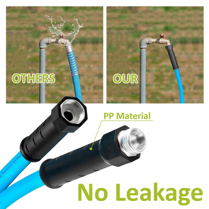 Cupohus RV Drinking Water Hose 10FT with Storage Strap, Anti-Kink 5/8''ID Premium Fresh Water Hose for RV, Marine, Camper, Truck, Car, Garden