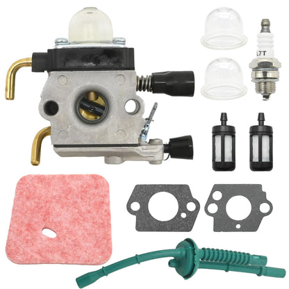 Anxingo FS45 Carburetor Replacement for Stihl FS38 FS46 FS55 KM55 HL45 FS45L FS45C FS46C FS55C FS55R FS55RC C1Q-S97 Carb Kit String Trimmer Weed Eater