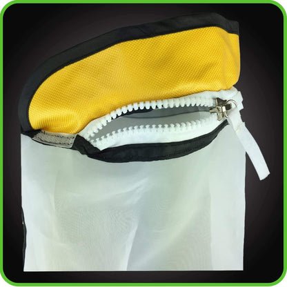 BUBBLEBAGDUDE Bubble Bags 5 Gallon 220 Micron Round Zipper Bag for 5 Gallon Bubble Machine Herbal Ice Essence Extractor Kit - Plant & Herb Extraction Bubble Bags - Reusable Wash Bag