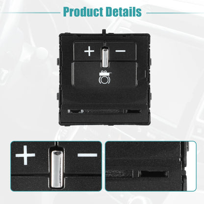 ACROPIX Car Trailer Brake Control Switch Car Accessories Fit for Chevrolet Colorado - Pack of 1 Black