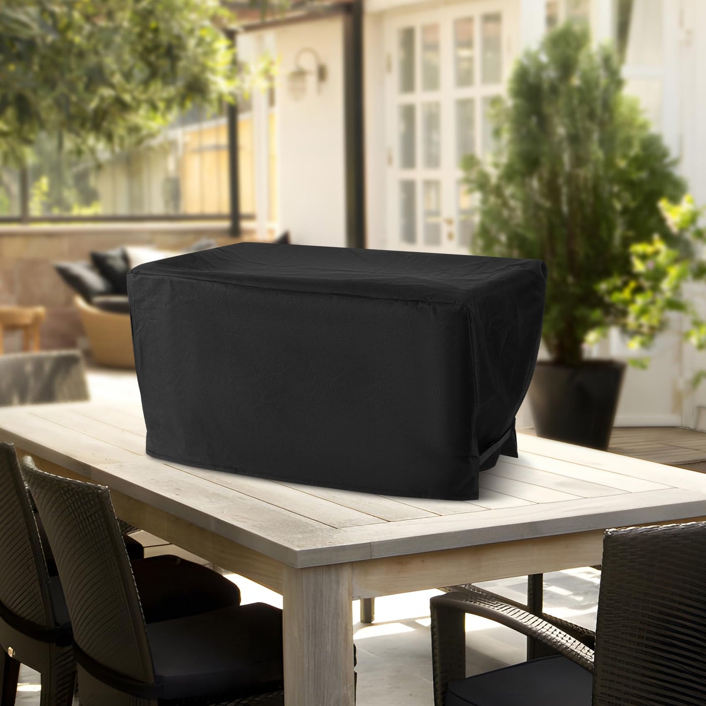 Stanbroil Outdoor Heavy Duty Waterproof Gas Grill Cover Fits Cuisinart All Foods Gas Grill, Replacement for Cuisinart CGC-21, Black