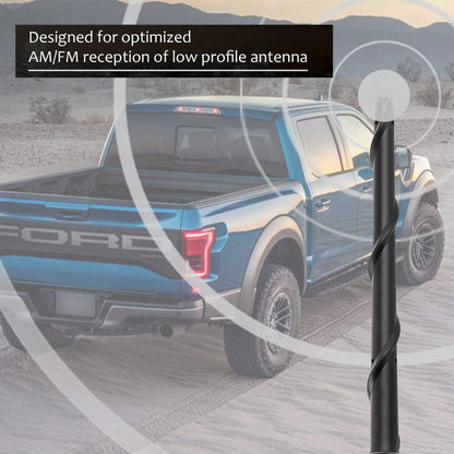 Short Antenna for Ford F150 2009-2026, Ford F250 F350 2017-2026, Truck F-150 F-250 F-350 7 Inch Antenna Replacement F150 Accessories