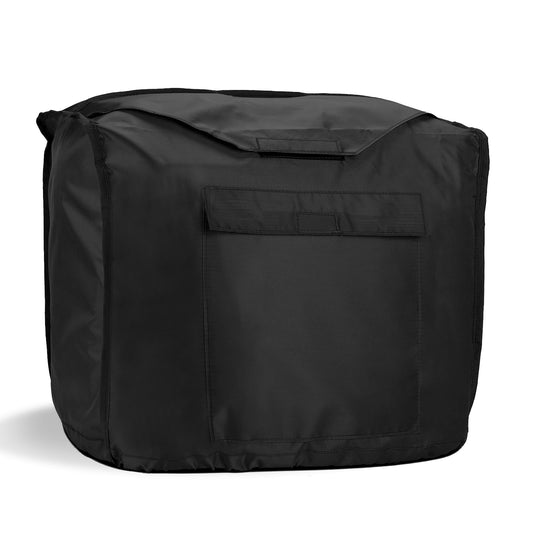 Waterproof Universal Generator Cover for Most Portable Generators 2000-3500 Watt EU2200i EU3200, Heavy Duty Thicken 600D Polyester,Weather and UV Resistant(23 x 13 x 18 inch-Black)