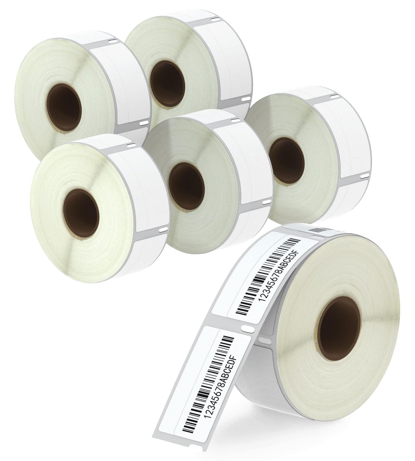 BETCKEY - Compatible DYMO 30330 (3/4" x 2") Multipurpose Labels - Compatible with DYMO Labelwriter 450, 4XL, NOT FIT 550 & 5XL [6 Rolls/3000 Labels]