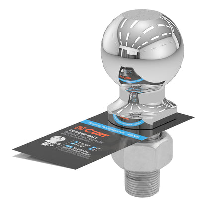 CURT Manufacturing 40039 2-5/16 In. Diameter Chrome Trailer Ball