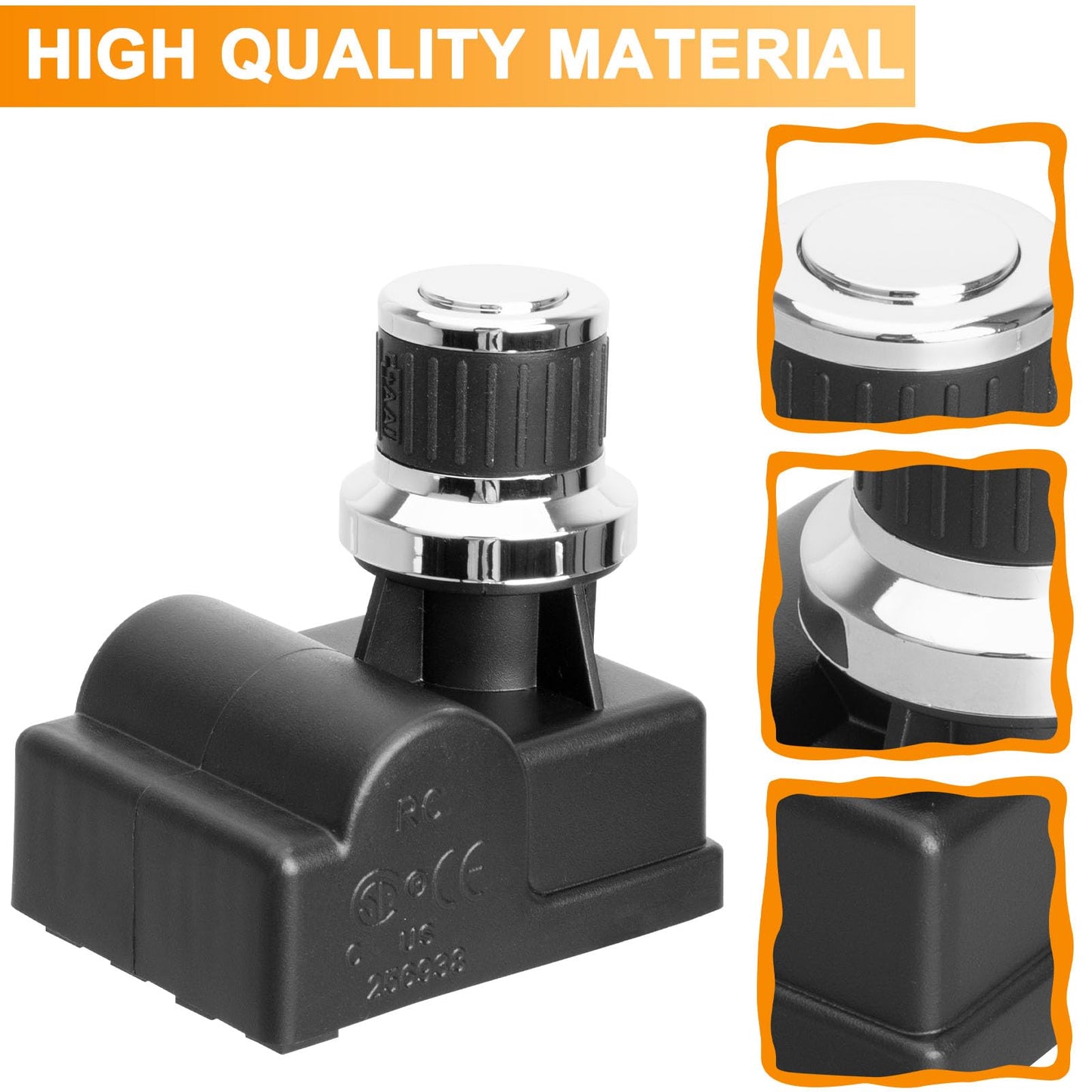 5 Outlet Pulse Igniter DHL-128-5Q for Nexgrill 720-0925P 720-0830H 720-0830X 720-0783W 720-0882A 720-0888S Replacement Parts, Nexgrill 720-0830HM 720-0459 Tact Push Button Replacement Igniter Parts