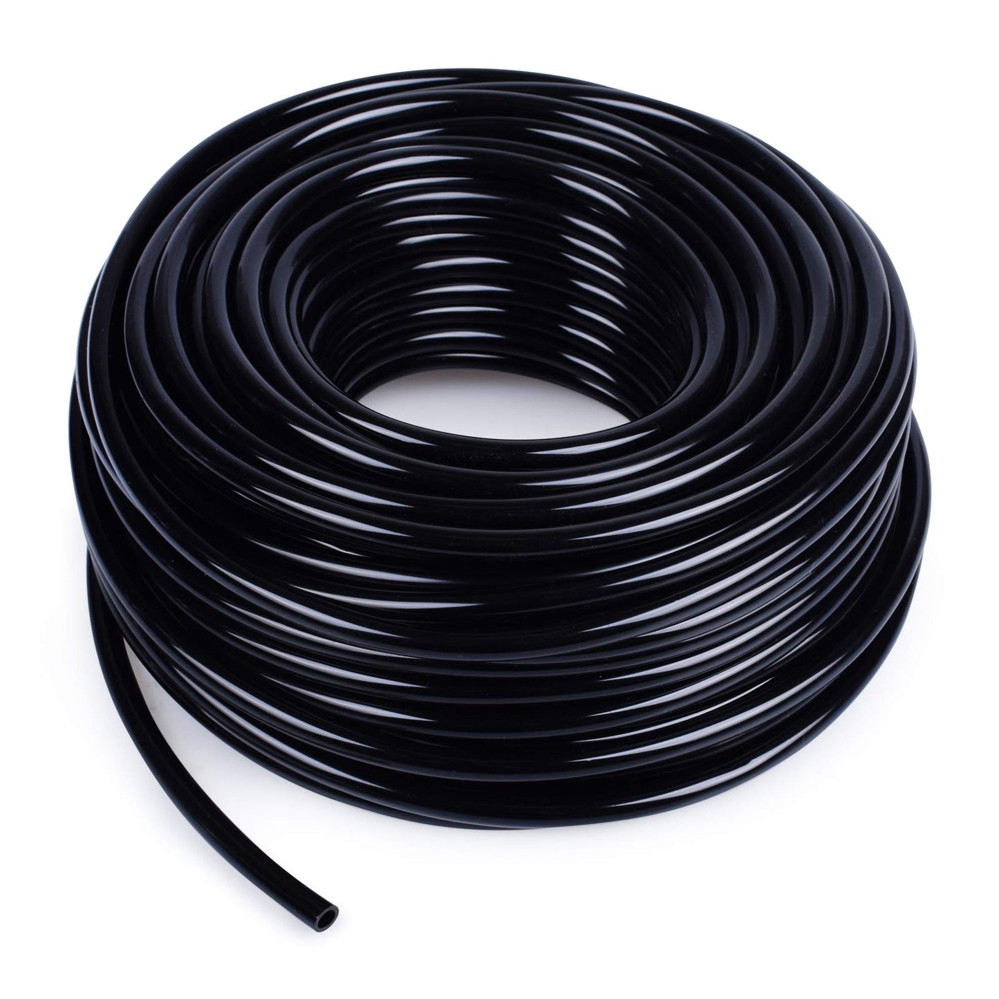 MIXC 100FT 1/4 inch Drip Irrigation Tubing Blank Distribution Tubing Garden Watering Tube Line for Garden Irrigation System