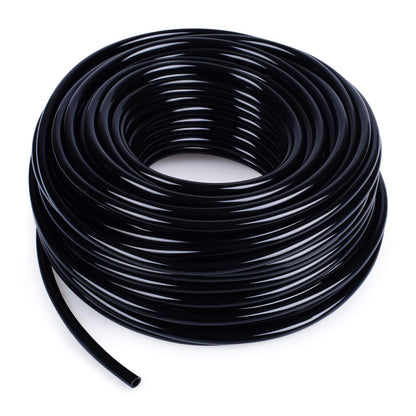 MIXC 100FT 1/4 inch Drip Irrigation Tubing Blank Distribution Tubing Garden Watering Tube Line for Garden Irrigation System