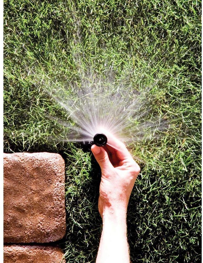 Rain Bird HEVAN085PK High Efficiency Spray Nozzle, 0° - 360° Adjustable Pattern, 5' - 8' Spray Distance, 5-Pack, Black