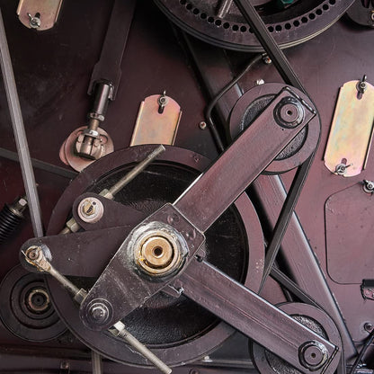 uxcell A48 Drive V-Belts 48" Pitch Length 13mm Width 8mm Thick JIS Standard A-Section Rubber Drive Transmission Belt 2pcs