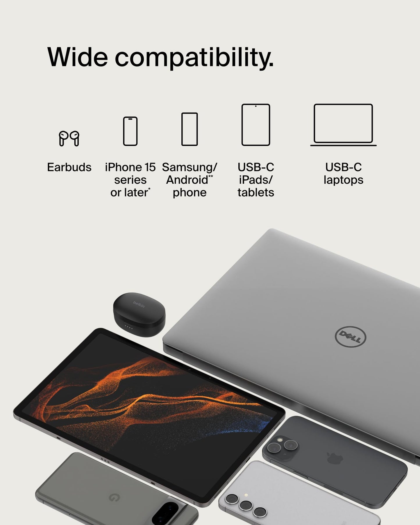 Belkin BoostCharge 2M/6.6ft Braided USB-C to USB-C Cable - Pink, Fast Charging & Data Transfer for iPhone 16 Series, Galaxy S24, S23, Pixel 8, 7, iPad Pro & More