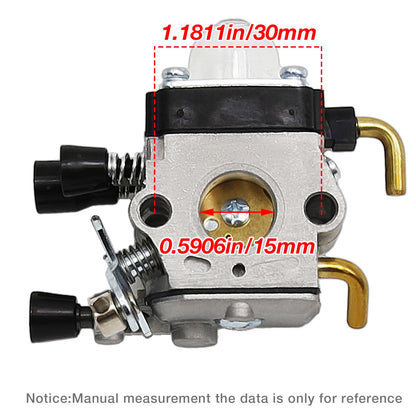 Zreneyfex C1Q-S97 Carburetor Compatible with STIHL FS38 FS45 FS46 FS55 KM55 HL45 FS45L FS45C FS46C FS55C FS55R FS85 for Weed Eater Trimmer Brushcutter String Trimmer