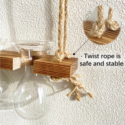 2 Tiered Plant Propagation Station,Hanging Propagation Station,Plant Propagation Station Wall Hanging,Gardening Gifts for Women