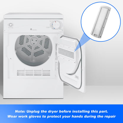 WE22X35337 Dryer Lint Screen Cover Grid Compatible with Washer |dryer lint trap dryer | dryer lint filter housing