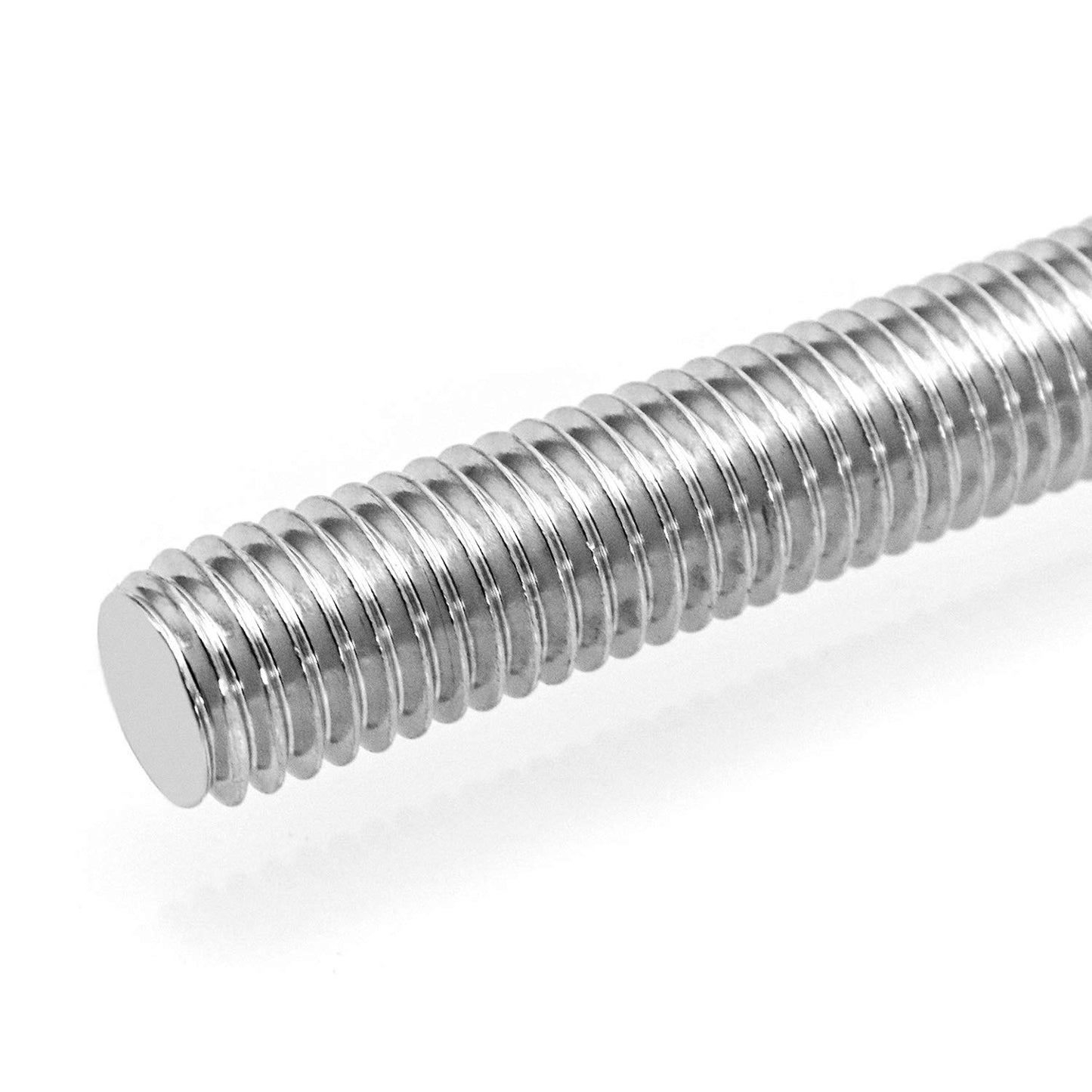 QWORK Threaded Eyebolts, 5 Pack 3/8" x 4" Long Stainless Steel Marine Grade Shoulder Eye Bolt