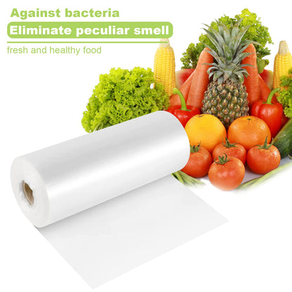 RyhamPaper Plastic Produce Bags Roll, 16” x 20”, 350 Counts, Food Storage, Trash, Pet Waste Bags