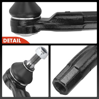 A-Premium 2Pcs Front Outer Tie Rod End Kit Compatible with Volkswagen Jetta, Passat, Golf, Golf Alltrack, Golf R, Golf SportWagen, Tiguan, Tiguan Limited, Beetle, CC, EOS & A3, A3 Quattro
