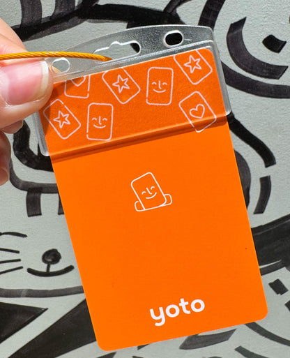 40 Pack Half Card Badge Holder for Yoto Cards 12 Ring Loops Removable Card Holder with Grippers Kids Portable Travel Carrier Card Organizer Storage Yoto Player and Mini Cards