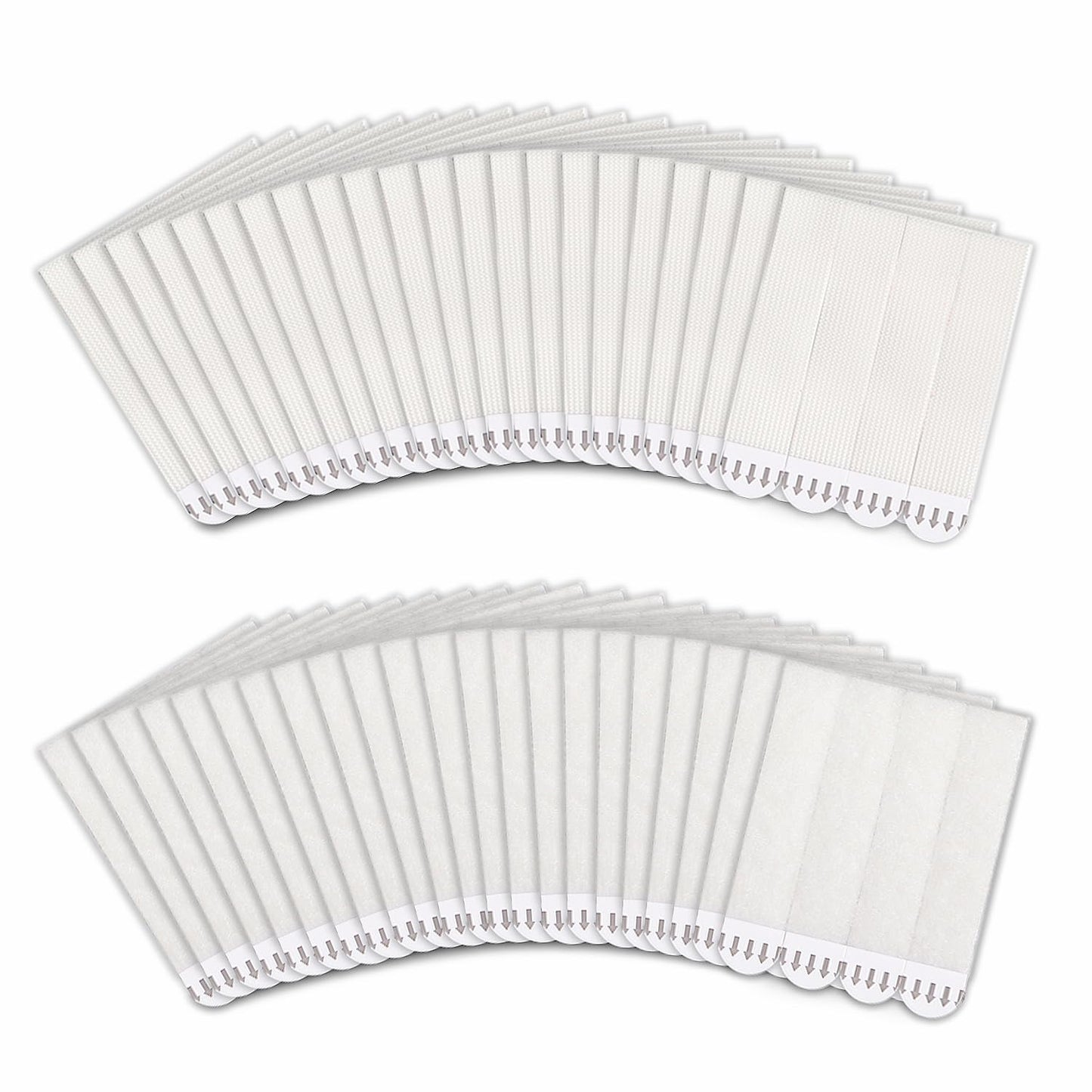 60-Pairs(120 Strips) Large Picture Hanging Strips Heavy Duty, Removable Hook and Loop Tape, Picture Hanger Damage Free, Waterproof Adhesive Strips for Frame Hanging