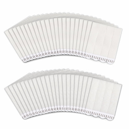 60-Pairs(120 Strips) Large Picture Hanging Strips Heavy Duty, Removable Hook and Loop Tape, Picture Hanger Damage Free, Waterproof Adhesive Strips for Frame Hanging