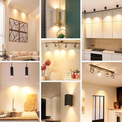 Vinaco PAR20 50W Halogen Bulb, 2 Pack High Output PAR20 Flood Light Bulb, 50W PAR20 Halogen Dimmable, Long Lasting PAR20 50W 120V Warm White 2800K, E26 PAR 20 50 Watt Halogen Flood Light