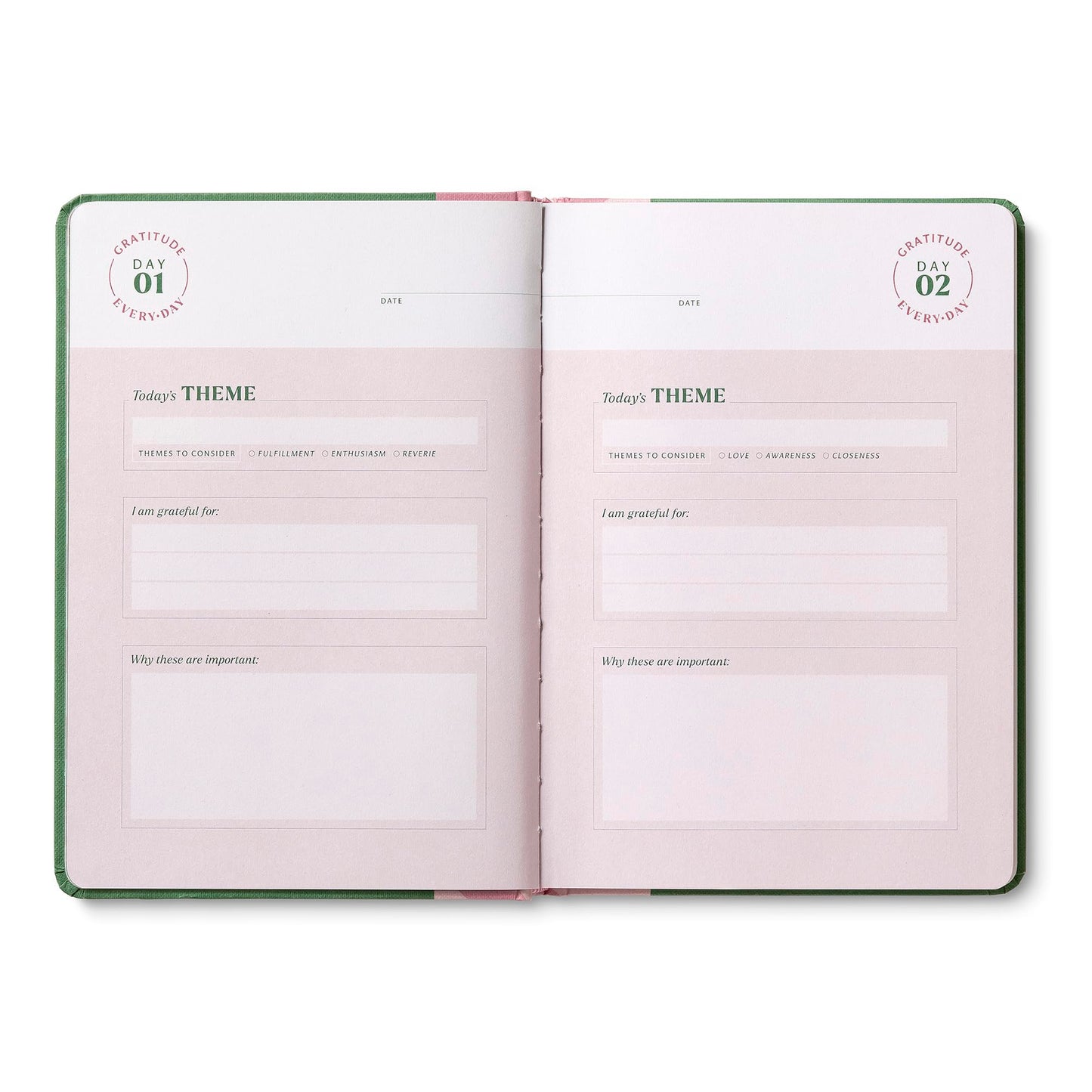 Compendium – Gratitude Every Day Guided Journal: A Daily Practice for Joy and Contentment – A 5-Minute a Day Personal Growth Notebook – An Inspiring Daily Journal for Forming New Habits