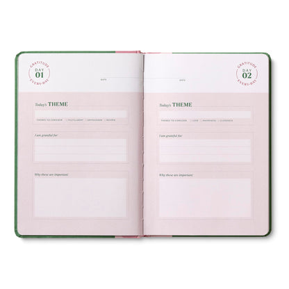 Compendium – Gratitude Every Day Guided Journal: A Daily Practice for Joy and Contentment – A 5-Minute a Day Personal Growth Notebook – An Inspiring Daily Journal for Forming New Habits