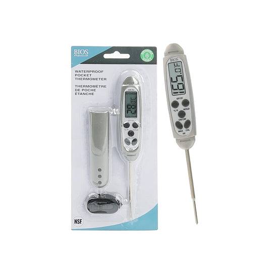 Bios Professional - Waterproof Pocket Thermometer (DT131) Grey