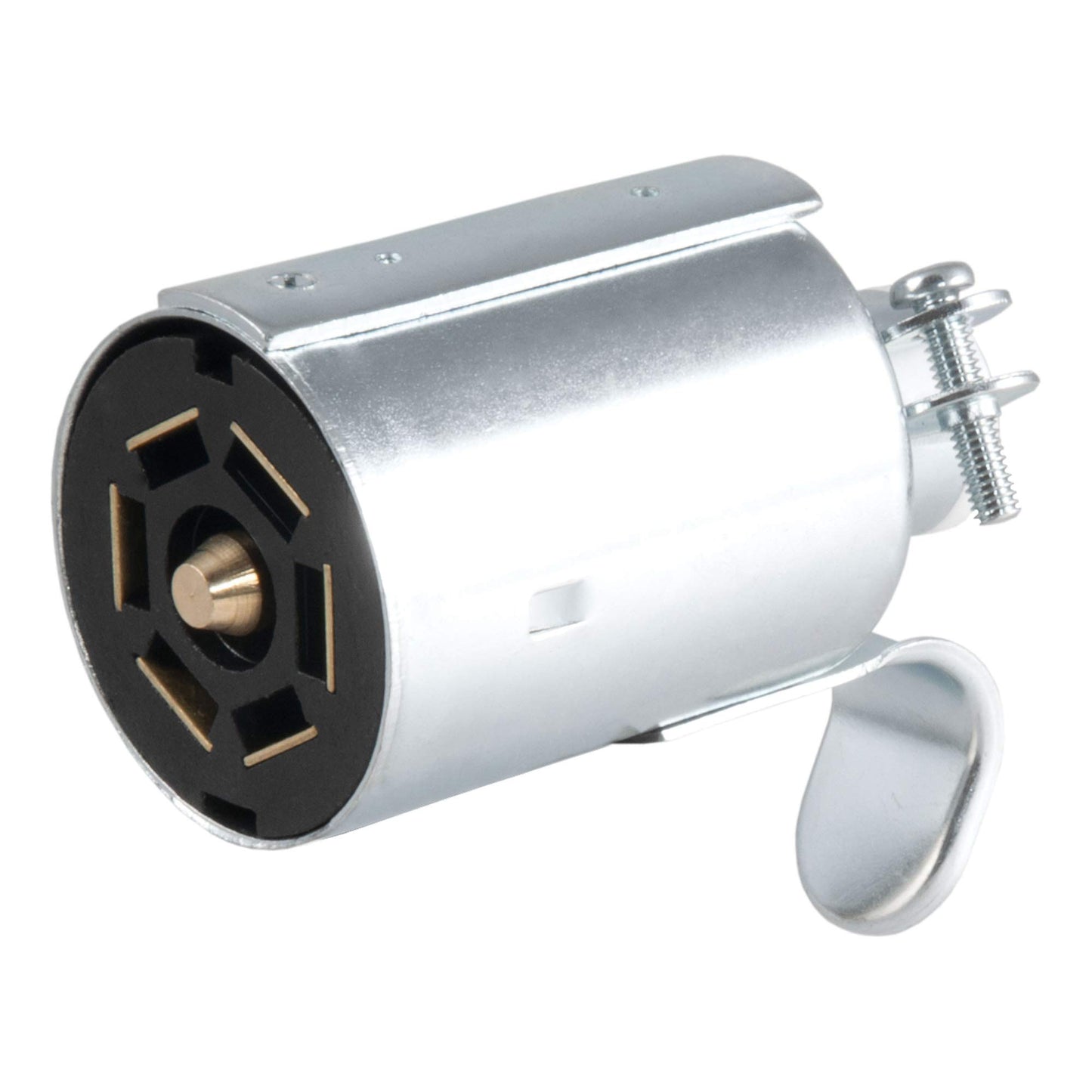 Curt Manufacturing 58190 7-Pole Metal Connector Trailer End