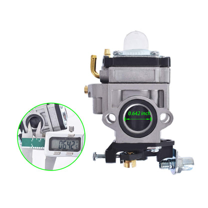 ALL-CARB Carburetor 300486 Kit Replacement for Earthquake E43 E43WC E43CE MC43 MC43E MC43CE 43cc Tiller Carburetor